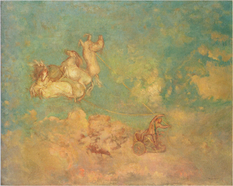 El carro de Apolo - Odilon Redon