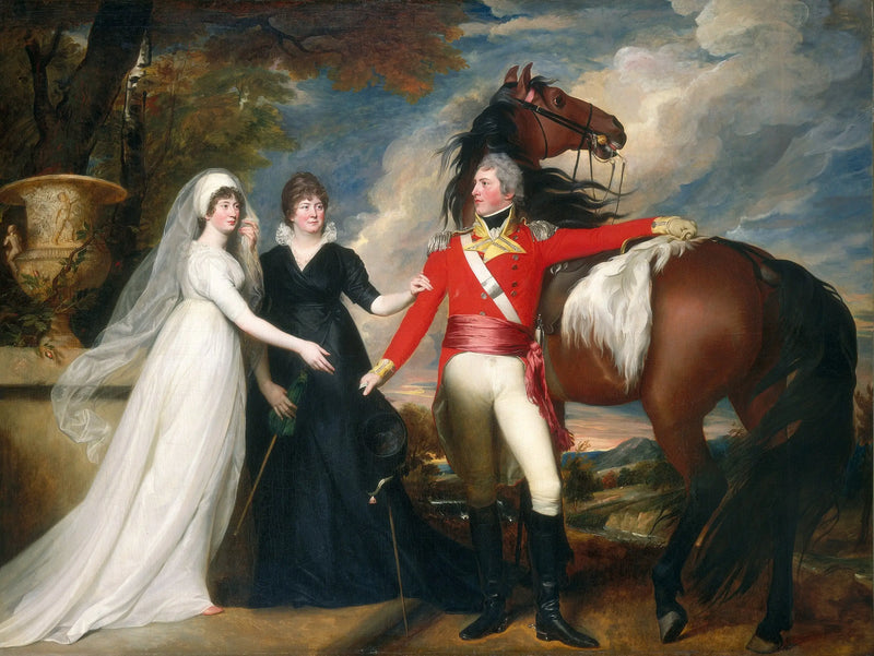 El coronel William Fitch y sus hermanas Sarah y Ann Fitch - John Singleton Copley