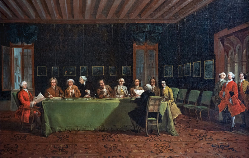 El convento diplomático - Francesco Guardi