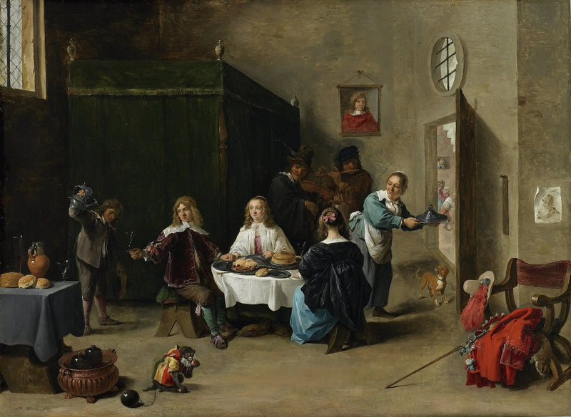 El hijo pródigo - David Teniers el Joven