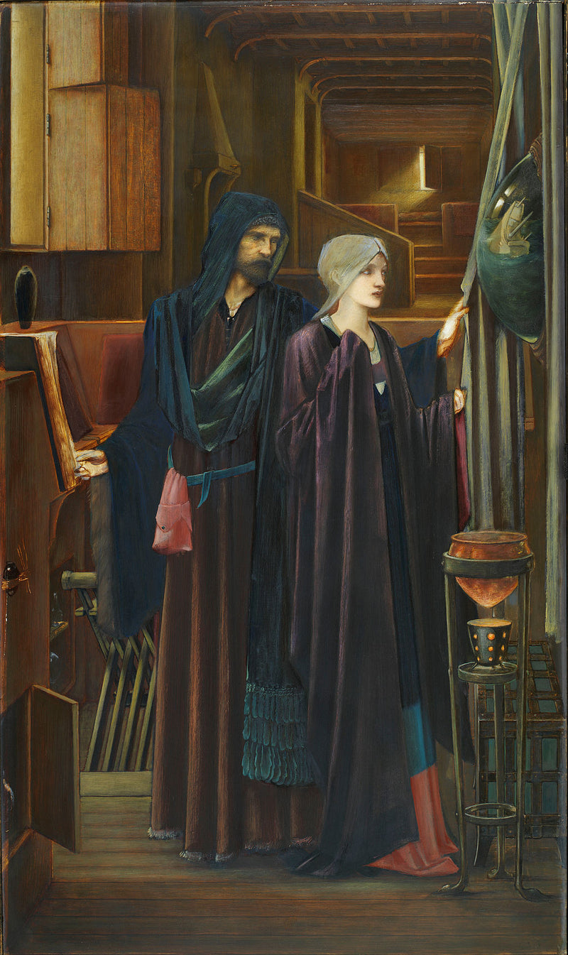 El mago - Edward Burne-Jones