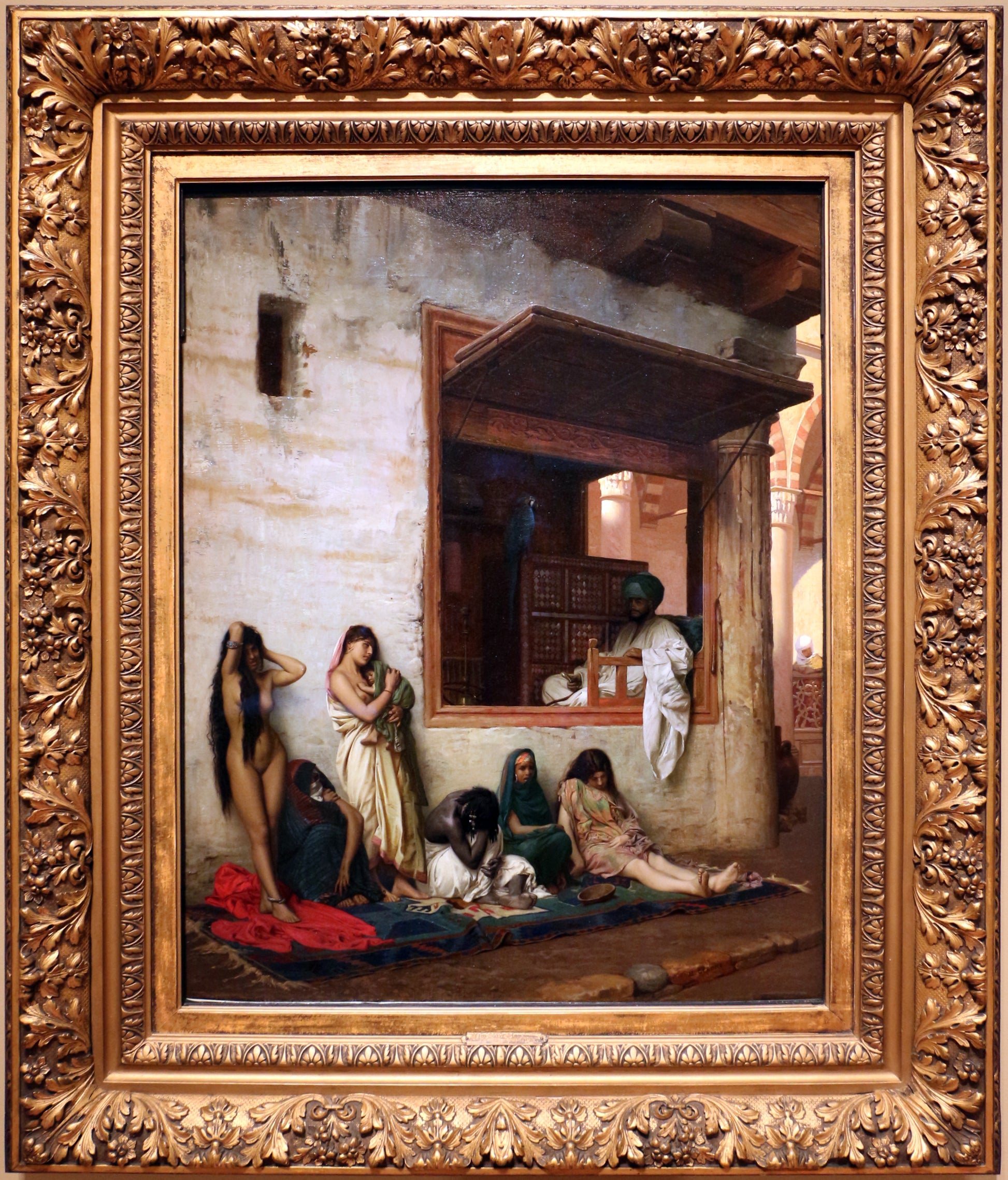 El mercado de esclavos - Jean-Léon Gérôme