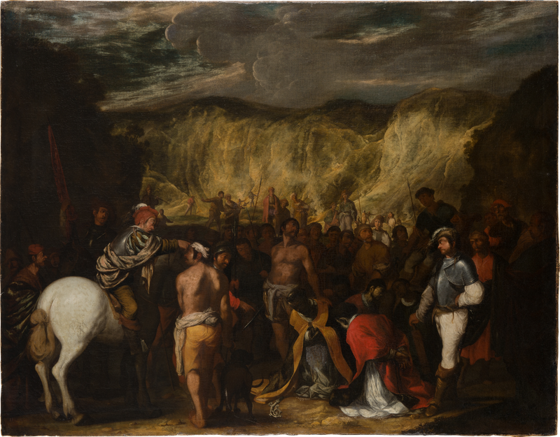 Le martyre de saint Janvier et de ses compagnons - Salvator Rosa