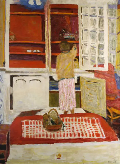 El armario blanco - Pierre Bonnard
