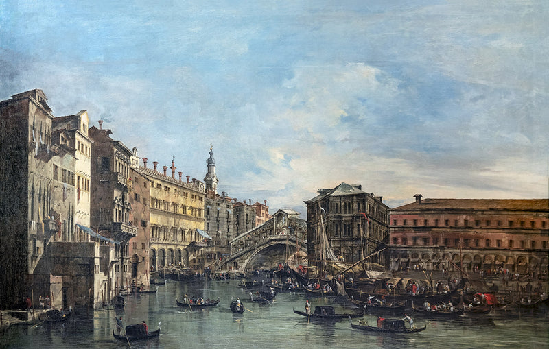 El puente del Rialto - Francesco Guardi