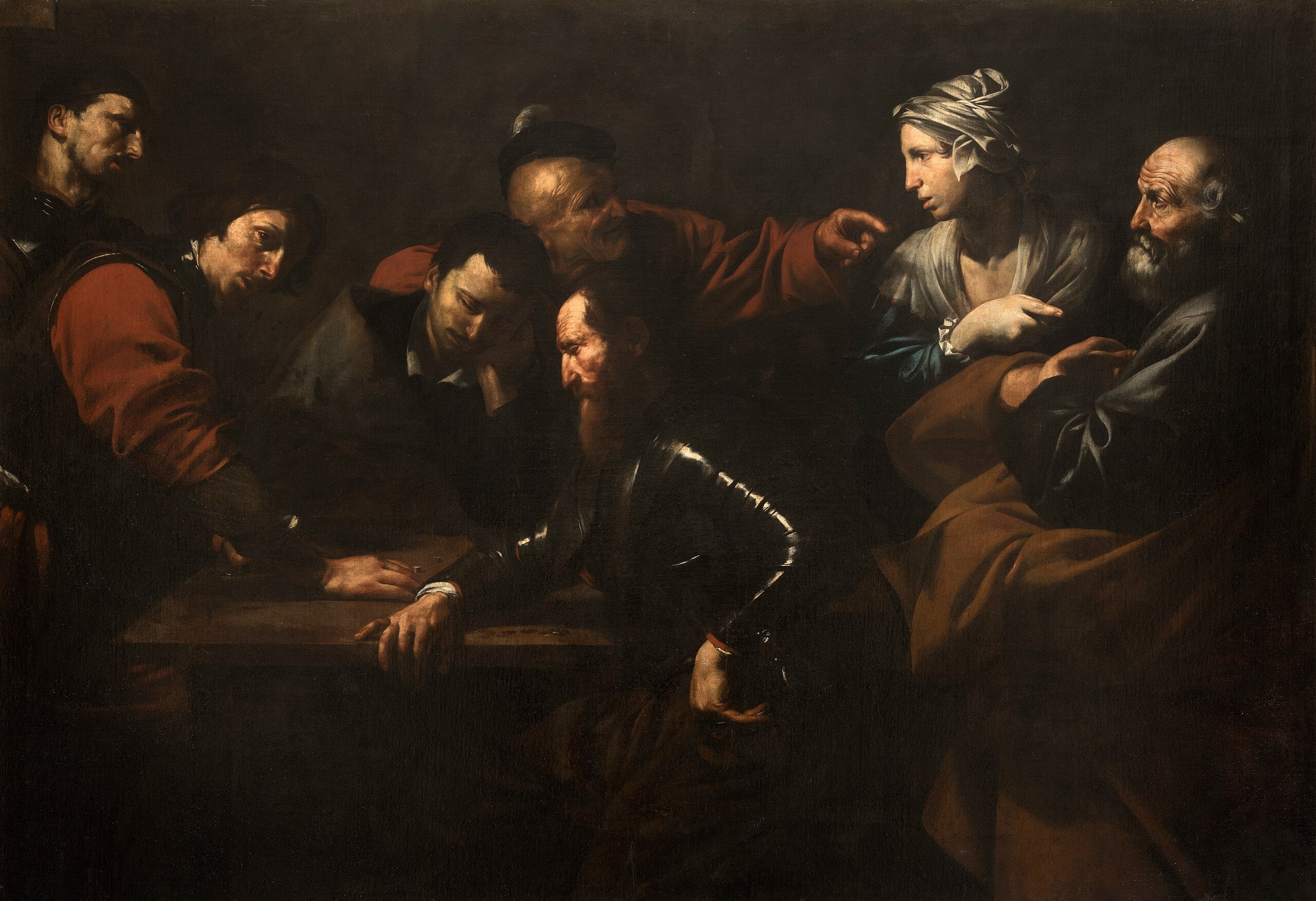 Le reniement de saint Pierre - Jusepe de Ribera - Alpha Reproduction