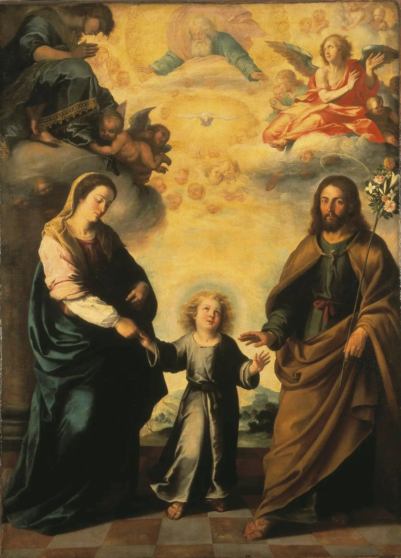 El regreso de la Sagrada Familia de Egipto - Bartolomé Esteban Murillo