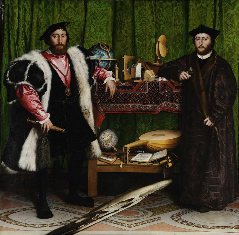 Los Embajadores - Hans Holbein el Joven