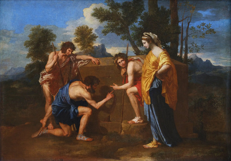 Los Pastores de Arcadia - Nicolas Poussin