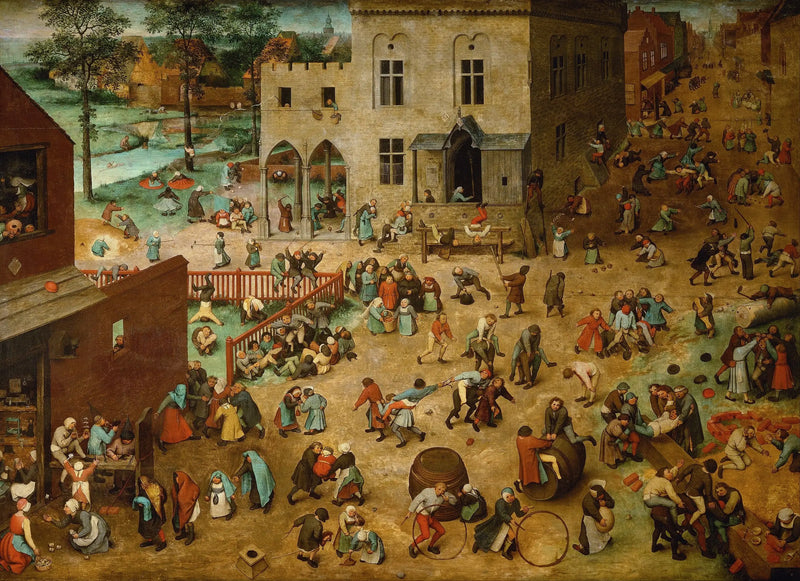 Los Juegos de los niños - Pieter Brueghel el Viejo