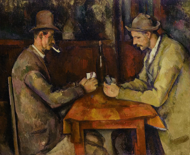 Los Jugadores de Cartas - Paul Cézanne