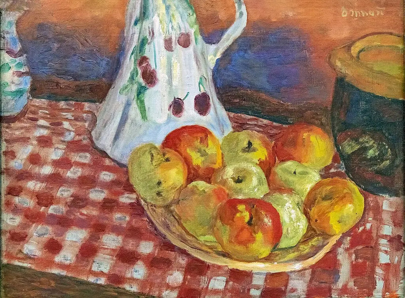 Las Manzanas amarillas y rojas - Pierre Bonnard