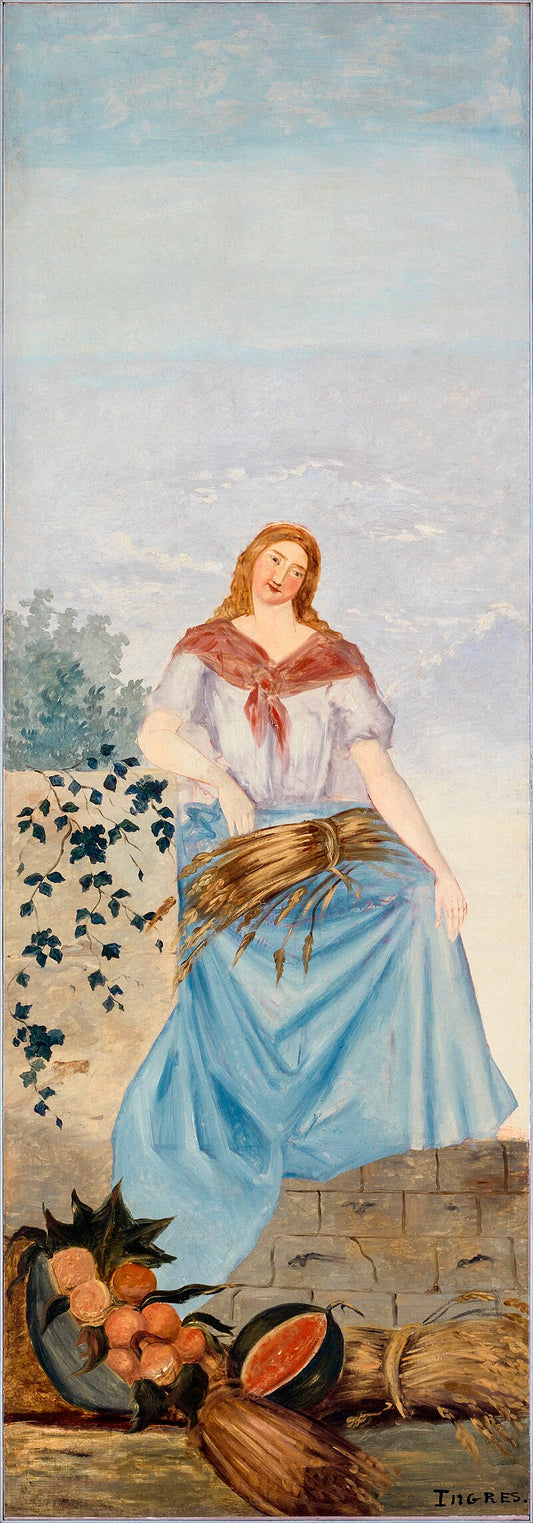 Reproduction du tableau « Les Quatre Saisons: L'Été - Paul Cézanne » par Alpha Reproduction en peinture à l’huile