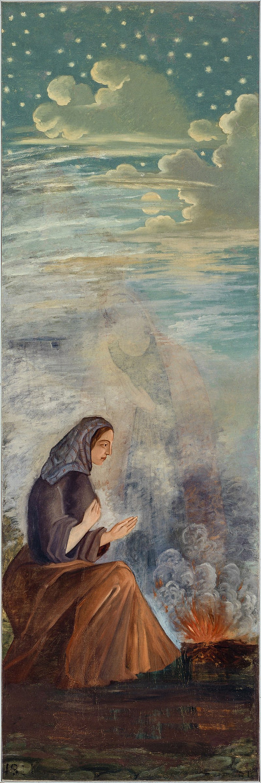 Reproduction du tableau « Les Quatre Saisons: L'Hiver - Paul Cézanne » par Alpha Reproduction en peinture à l’huile