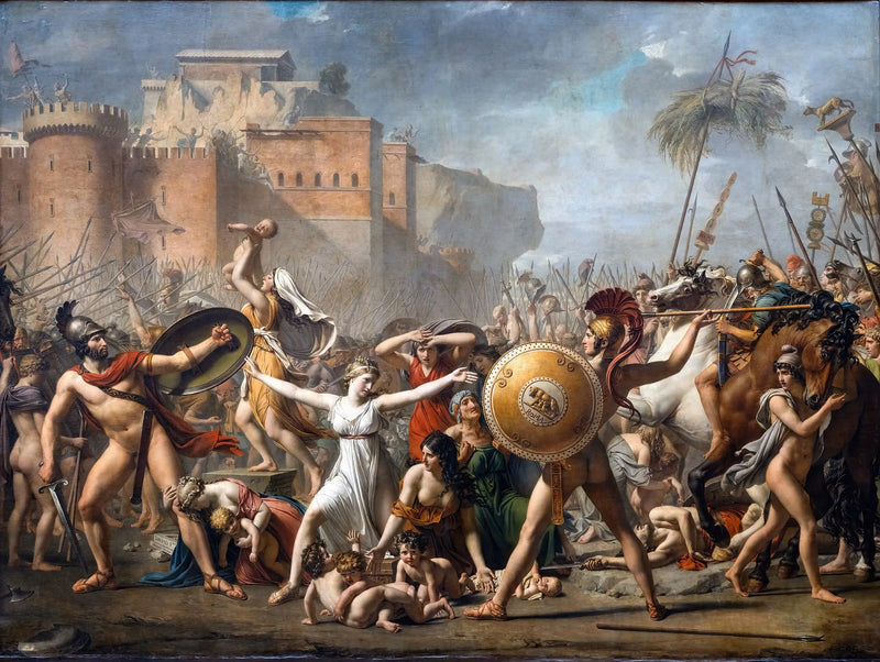 Las Sabinas - Jacques-Louis David