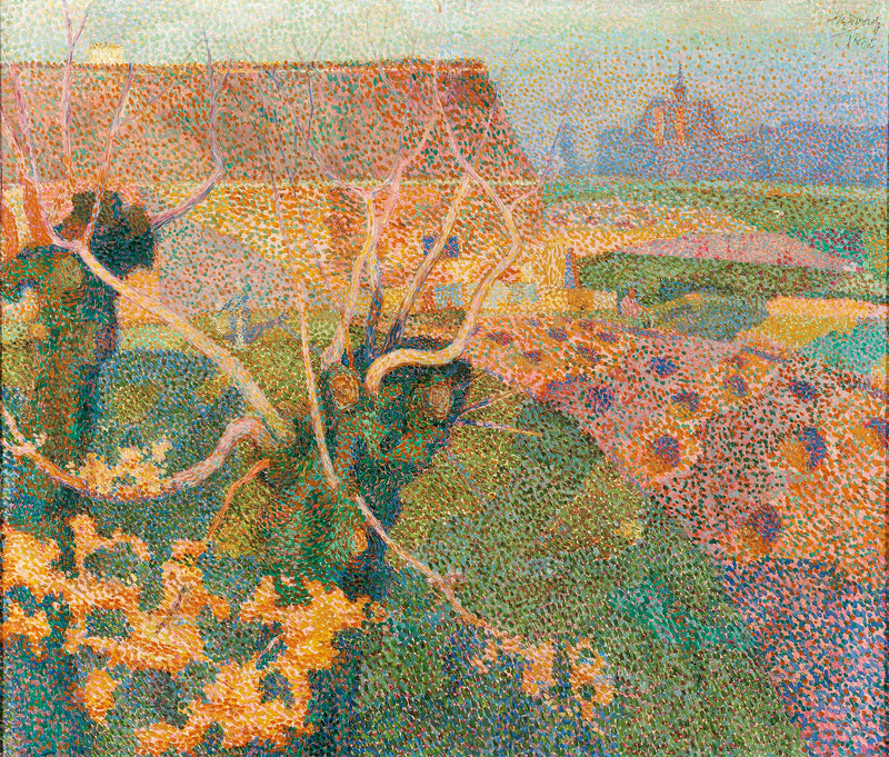 Los dos sauces (Sol de noviembre) - Jan Toorop