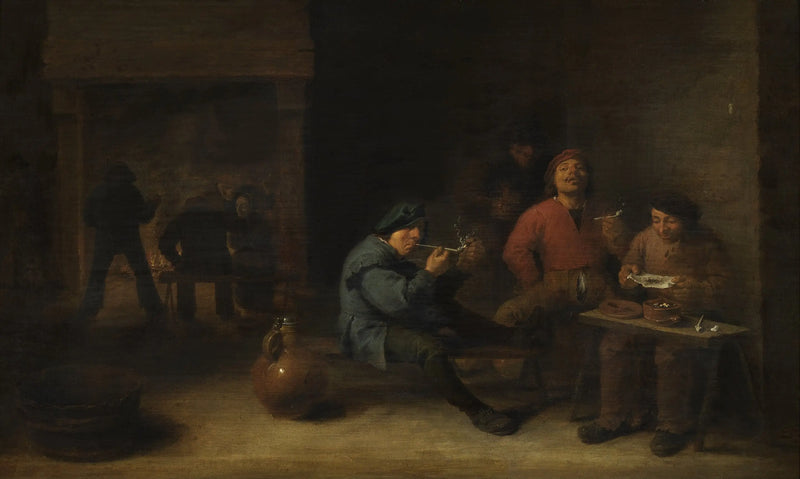 Los fumadores - David Teniers el Joven