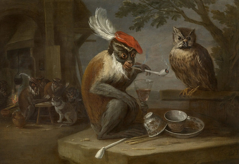 El tour del mono - David Teniers el Joven