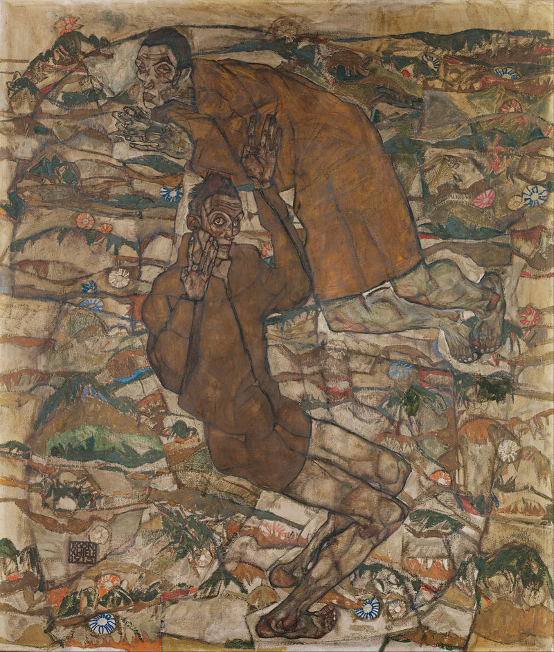 Levitación (El Ciego II) - Egon Schiele