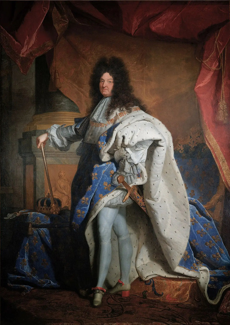 Louis XIV, rey de Francia (1638-1715) - Hyacinthe Rigaud