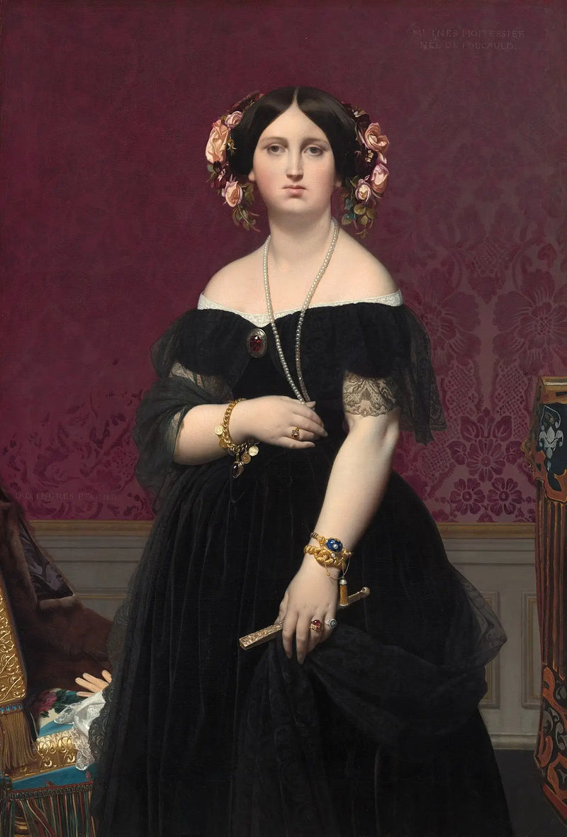 Madame Moitessier - Jean-Auguste-Dominique Ingres