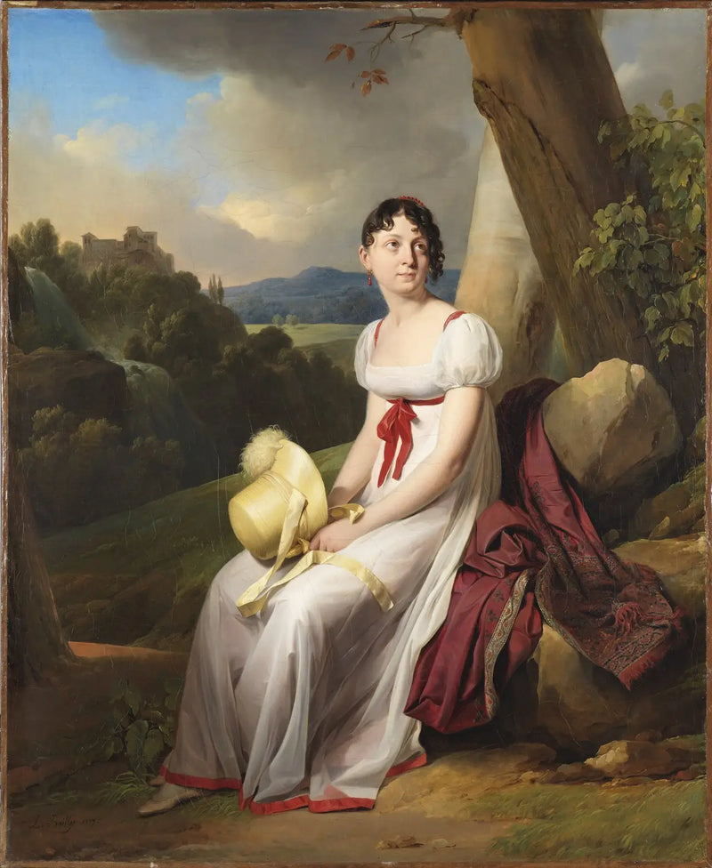 Madame Saint-Ange Chevrier - Louis-Léopold Boilly