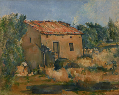 Reproduction du tableau « Maison dans la campagne aixoise - Paul Cézanne » par Alpha Reproduction en peinture à l’huile
