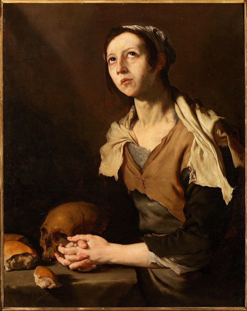 María de Egipto - Jusepe de Ribera