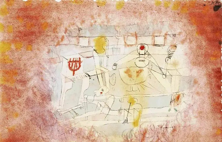 Mauvais groupe (Schlechte Musik Kapelle) - Paul Klee