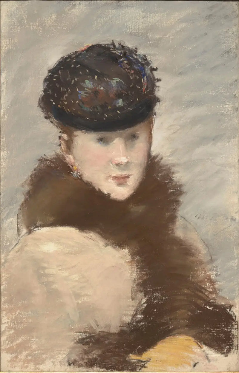 Méry Laurent con el sombrero pequeño - Édouard Manet