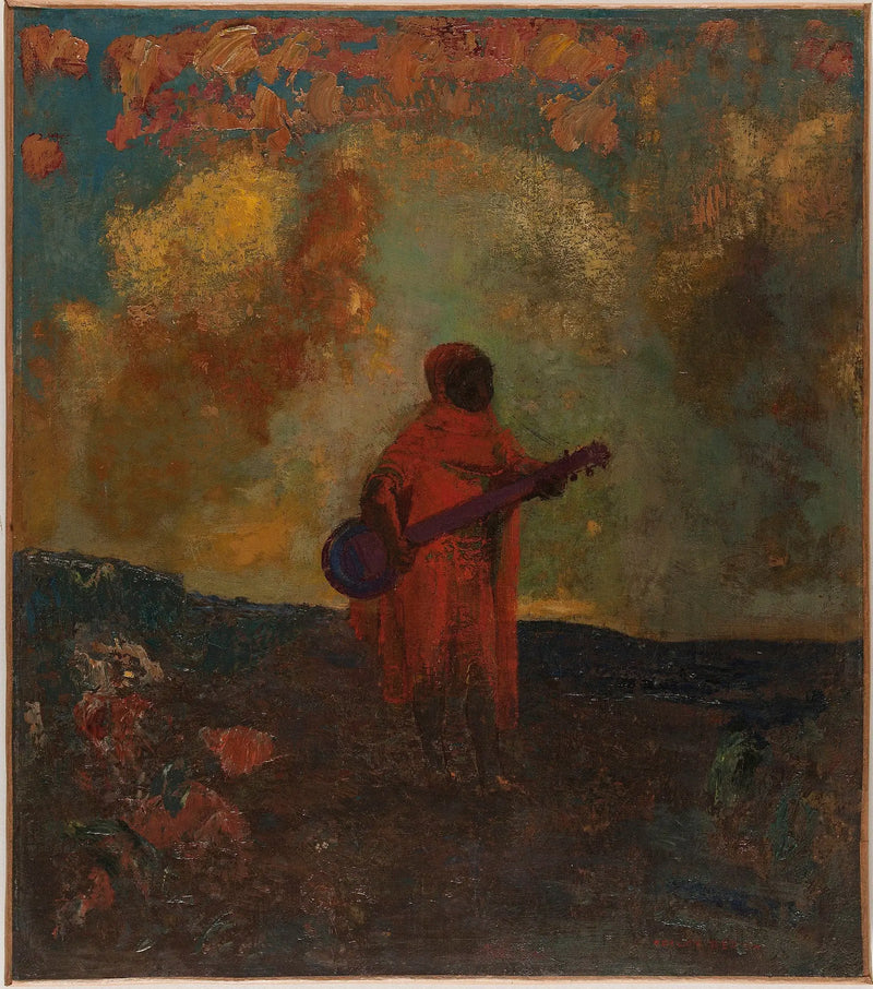 Músico árabe - Odilon Redon