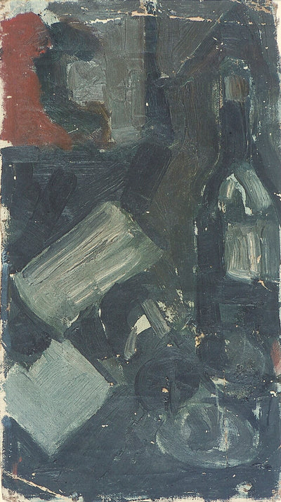 Nature morte à la bouteille - Theo van Doesburg