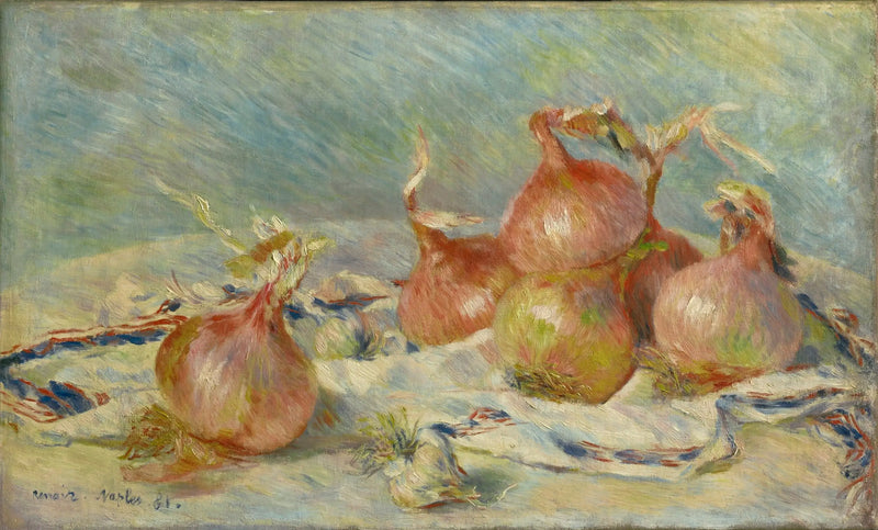 Cebollas - Pierre-Auguste Renoir