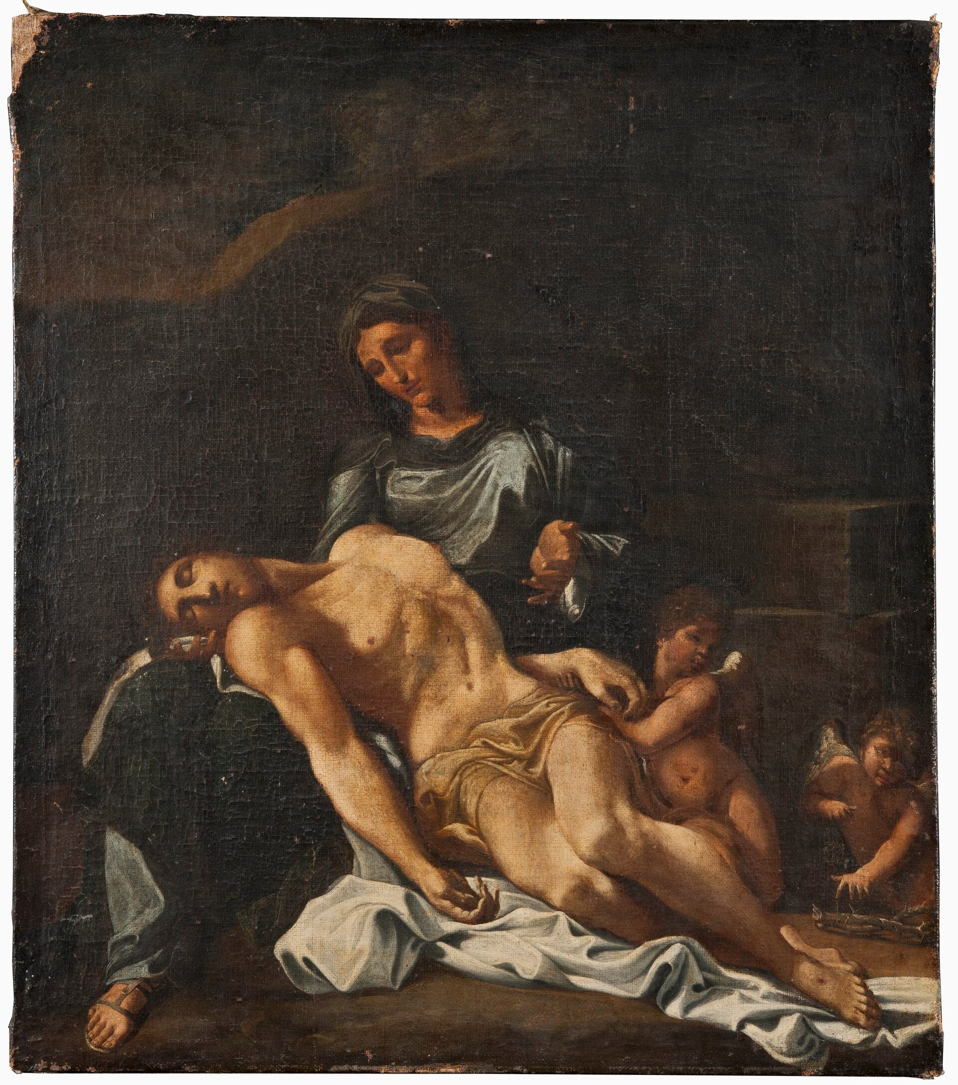 Omförd jusqu’à NM 7172. Pietà - Annibale Carracci - Alpha Reproduction