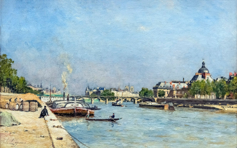 París, el puente de las Artes - Stanislas Lépine