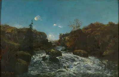 Paysage - Gustave Courbet - Alpha Reproduction