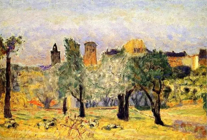 Paisaje de Cannet - Pierre Bonnard