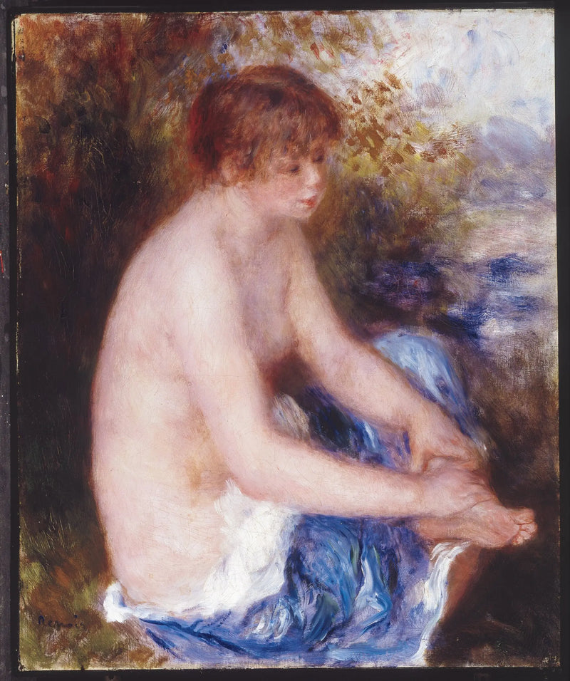 Pequeño desnudo azul - Pierre-Auguste Renoir