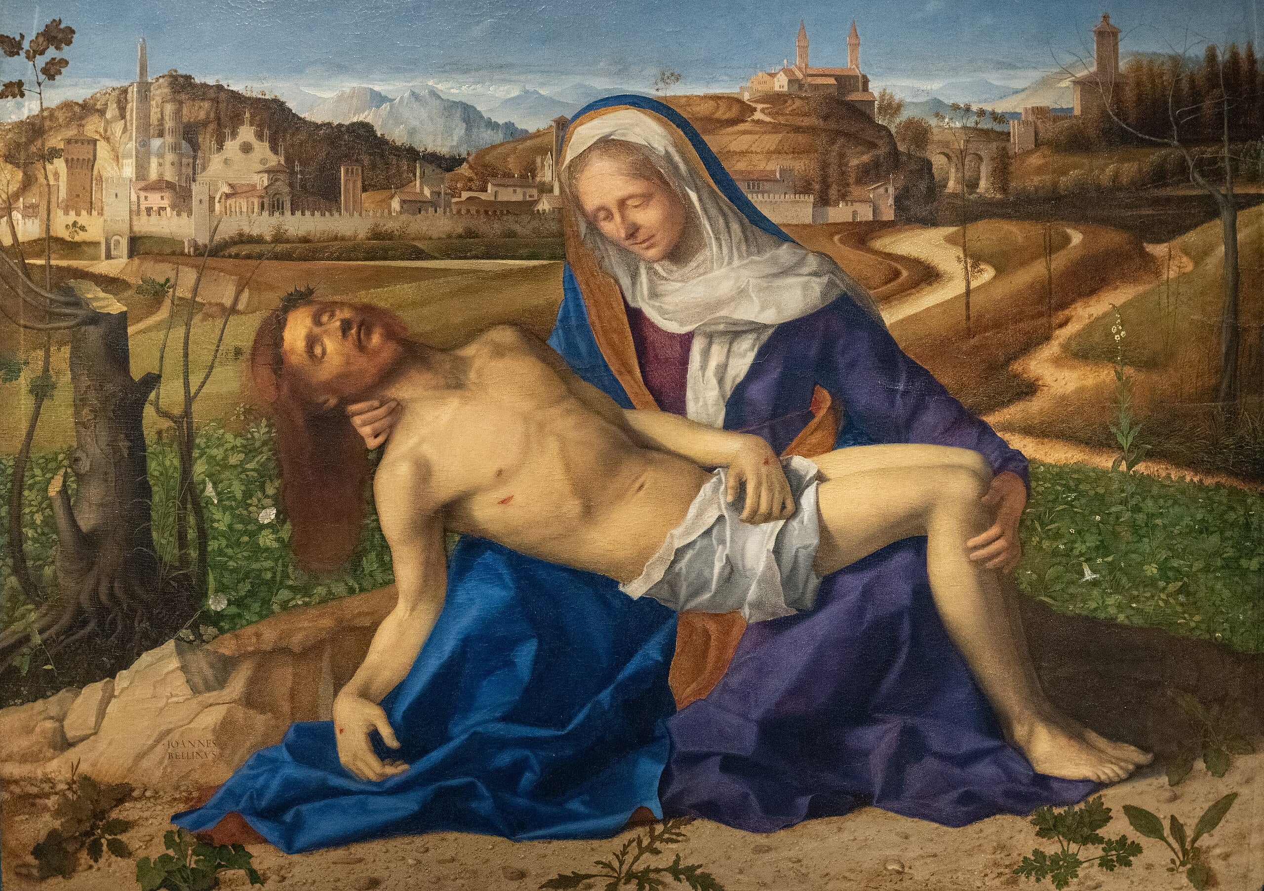 Pietà - Giovanni Bellini - Alpha Reproduction