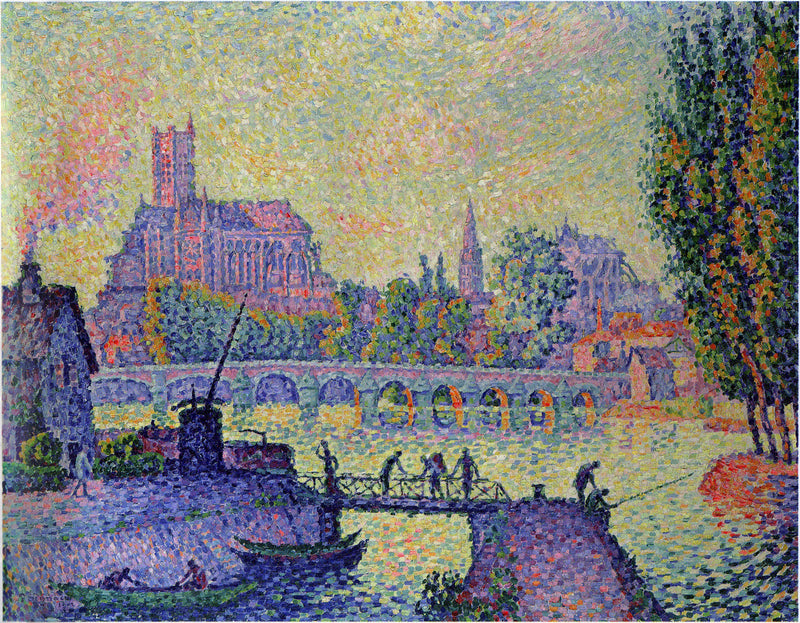 Puente de Auxerre - Paul Signac