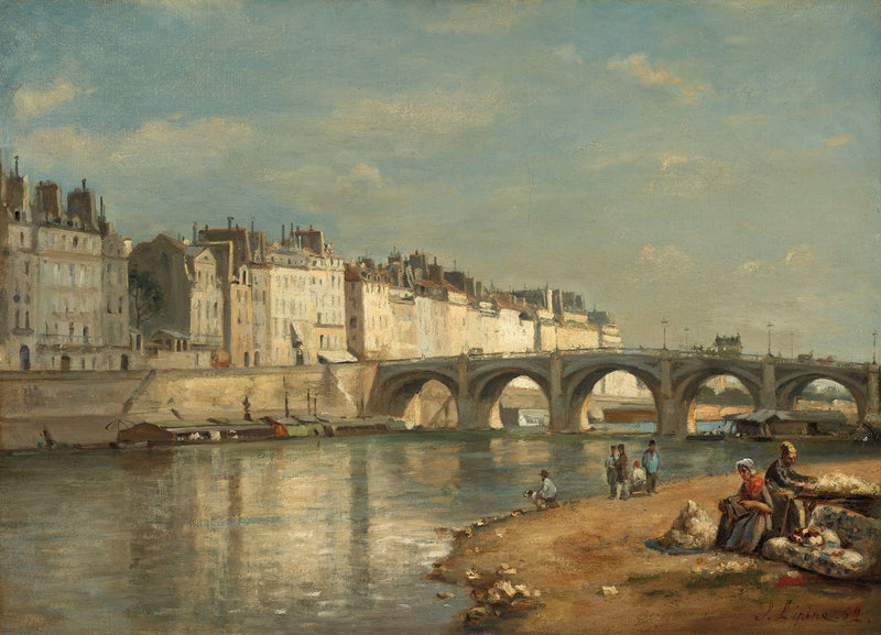 Puente de la Tournelle, París - Stanislas Lépine