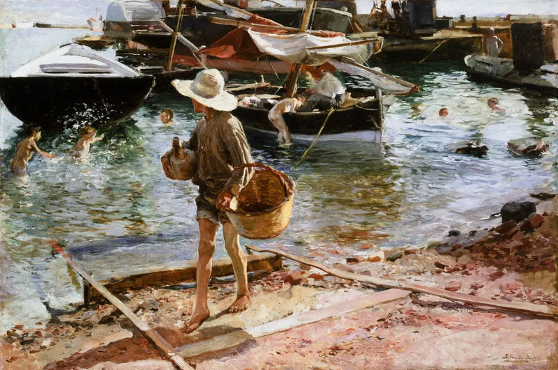 Puerto de Valencia - Joaquín Sorolla