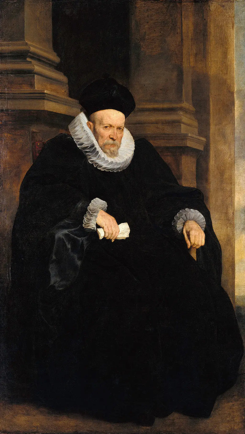Retrato de Alessandro Giustiniani-Longo (1554-1631) - Antoine van Dyck