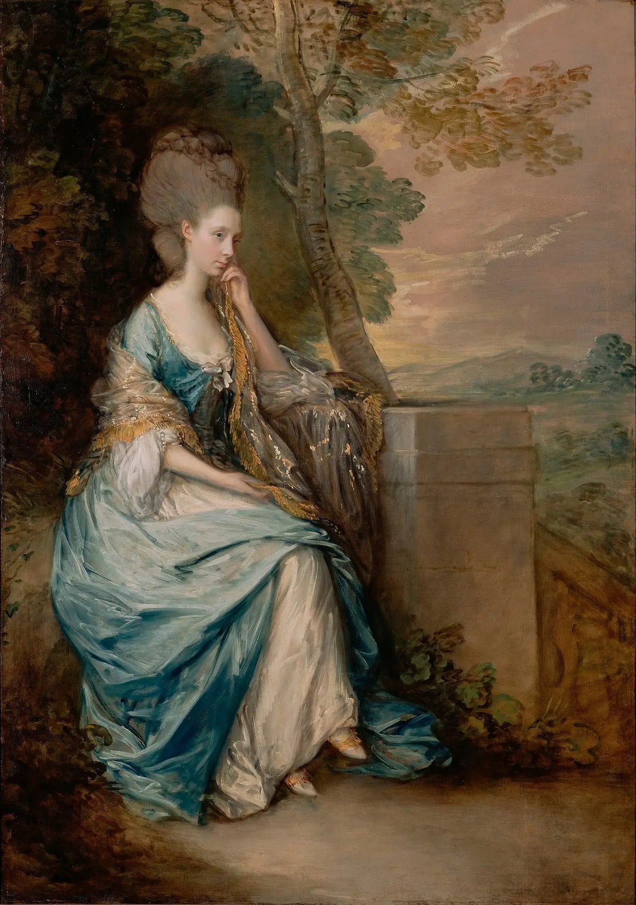 Portrait d’Anne comtesse de Chesterfield - Thomas Gainsborough - Alpha Reproduction