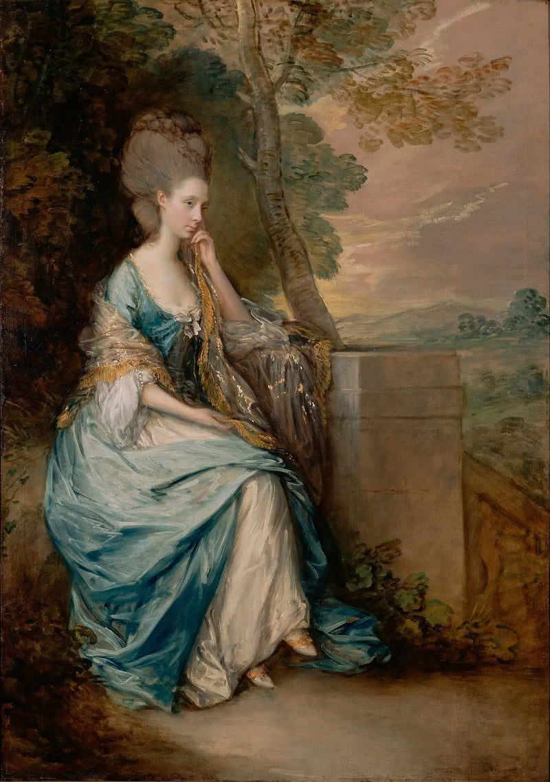 Retrato de Anne, condesa de Chesterfield - Thomas Gainsborough