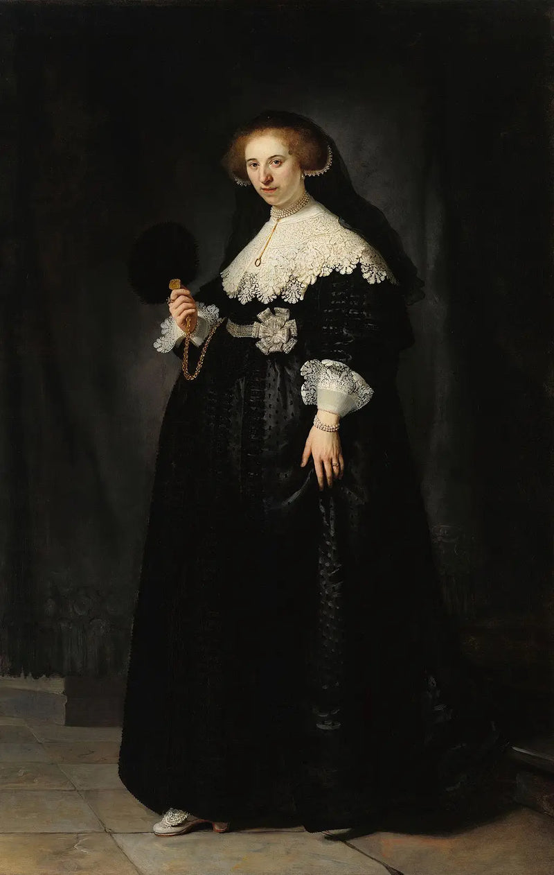 Retrato de Oopjen Coppit - Rembrandt