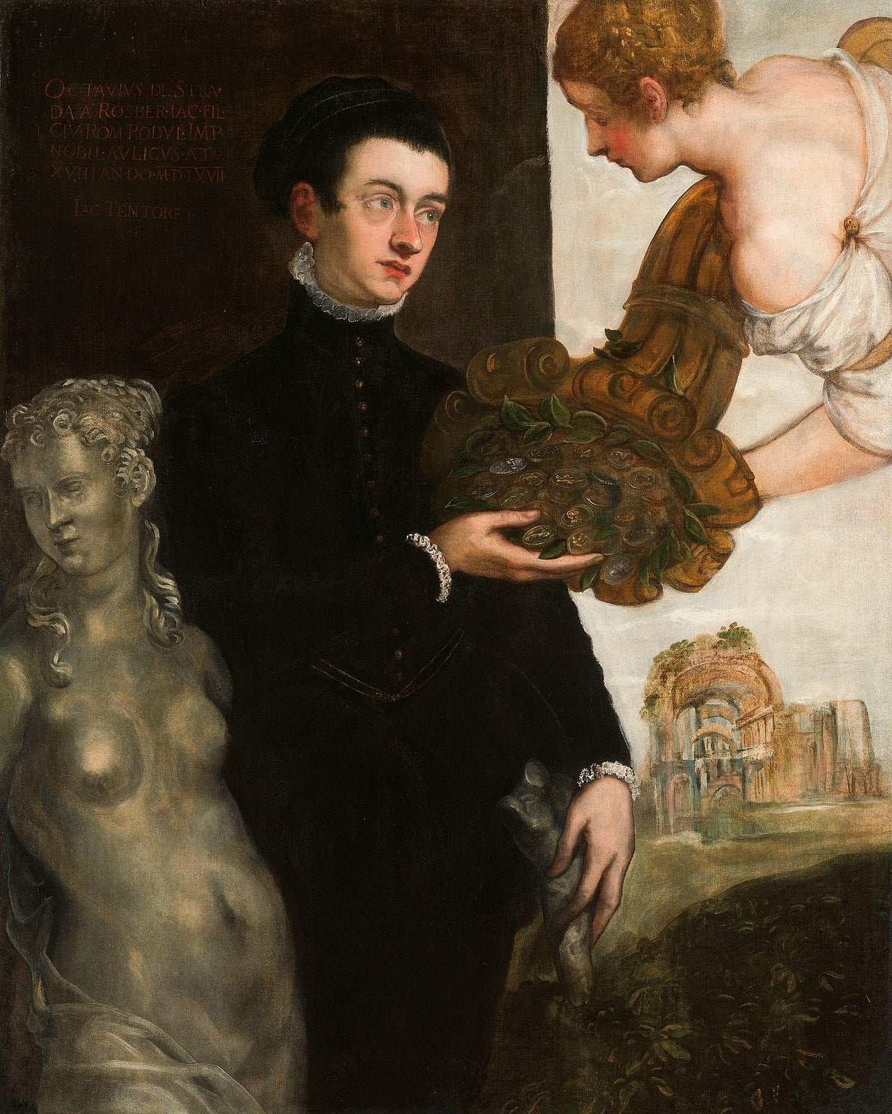 Portrait d’Ottavio Strada - Jacopo Tintoretto - Alpha Reproduction