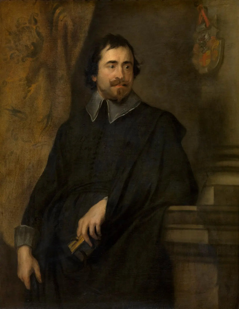 Retrato de un clérigo - Antoine van Dyck