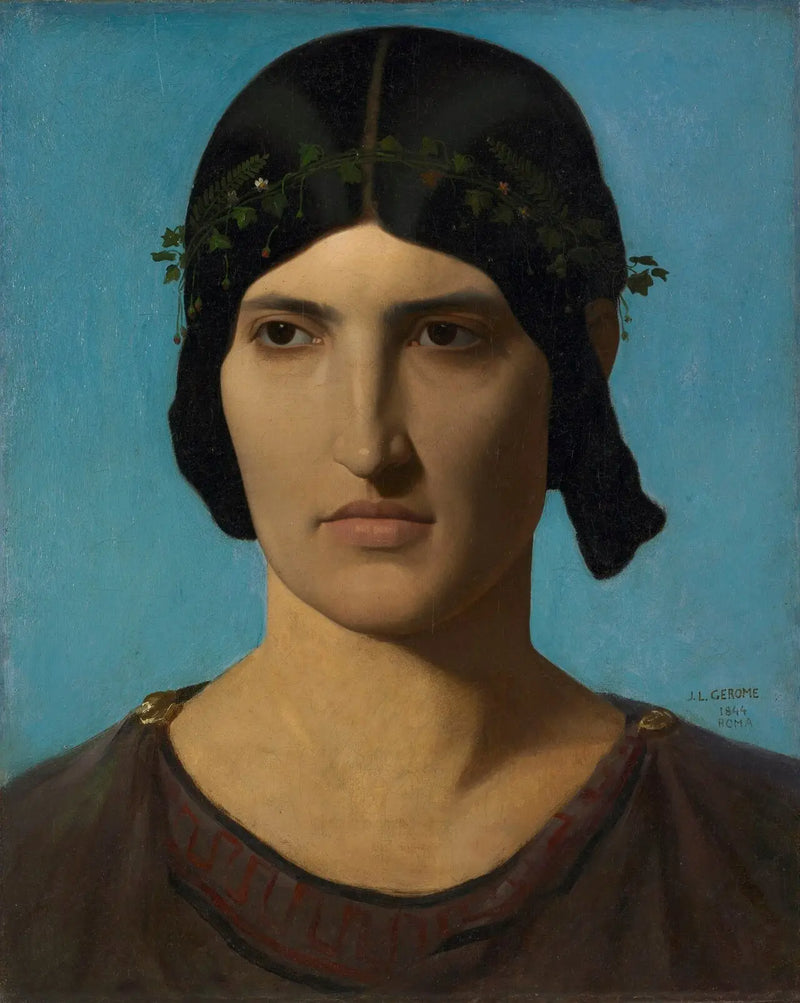 Retrato de una romana - Jean-Léon Gérôme