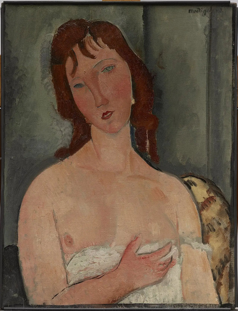Retrato de una joven - Amedeo Modigliani